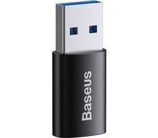 Baseus ZJJQ000101 Adapter USB-A (M) - USB-C (F) schwarz