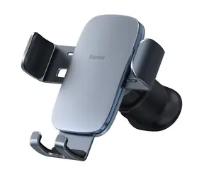 Baseus SUJS000013 Metal Age II Gravitational Handyhalterung für Autogrill, grau