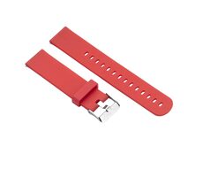 Niceboy Uhrenarmband 20 mm rot / Armband für Niceboy Watch