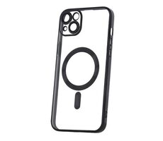 CPA Mag Color Chrome Silikon-TPU-Hülle für Apple iPhone 14 schwarz
