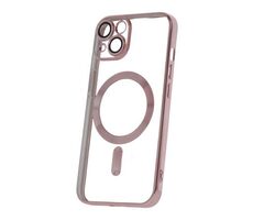 CPA Mag Color Chrome Silikon-TPU-Hülle für Apple iPhone 14 Roségold