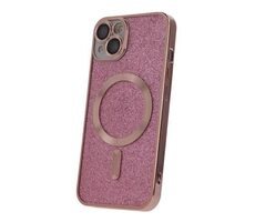 CPA Mag Glitter Chrome Silikon-TPU-Hülle für Apple iPhone 12 rosa