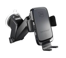 3mk Drive & Charge Autotelefonhalter mit kabellosem Laden / 15 W 