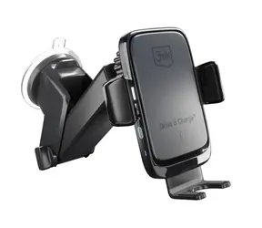 3MK Drive & Charge Autohandyhalterung mit kabelloser Ladefunktion / 15 W 