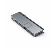 Hyper® HyperDrive Dockingstation für MacBook Pro/Air / 2x USB-C / 1x USB-A / 1x HDMI / 1x RJ45 / 1x 3,5-mm-Klinke / Mikro