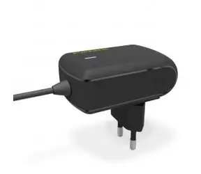 PureGear Ladegerät mit integriertem Lightning-Kabel schwarz / 12W