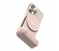 ShiftCam SnapGrip Smartphone-Schnellverschlussgriff rosa / MagSafe / 3200 mAh / Bluetooth-Auslöser