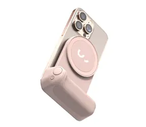 ShiftCam SnapGrip Smartphone-Schnellverschlussgriff rosa / MagSafe / 3200 mAh / Bluetooth-Auslöser
