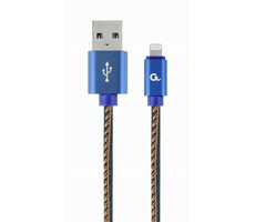 Gembird CC-USB2J USB-A - Lightning 1m blau 