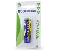 Gembird EG-BA-18650-10C Akku 18650 / 3,7V / Lithium / 3000 mAh / 1 Stk 