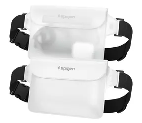 Spigen Aqua Shield A620 wasserdichtes Gehäuse 2 Stück weiß / Outdoor  