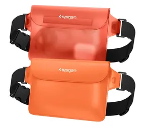 Spigen Aqua Shield A620 wasserdichtes Gehäuse 2 Stück orange / Outdoor  