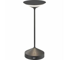 ab+ von Albert Tempo grau / Tischleuchte / LED / 2,5W / 200 lm / Li- ION / IP54