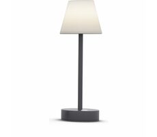 New Garden Lola Slim 30 grau / Tischleuchte / LED / 2W / 260 lm / Li- ION / IP44