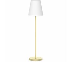 New Garden Lola Slim 120 Messing / Solar-Stehleuchte / LED / 4,5W / 600 lm / Li- ION / IP65