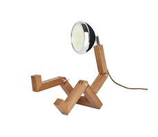 Piffany Mr. Wattson Mini Tischleuchte schwarz / Tischleuchte / G4 / 0,5W / 50 lm / USB-A