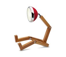 Piffany Mr. Wattson Original Tischleuchte hellrot / Tischleuchte / G4 / 3W 