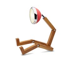 Piffany Mr. Wattson Original Tischleuchte rot / Tischleuchte / G4 / 3W 