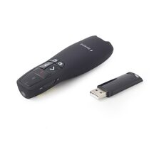 Gembird WP-L-02 schwarz / Kabelloser Presenter / 4 Tasten 