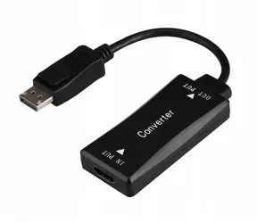 Gembird A-HDMIF30 Reduktion HDMI - DisplayPort 0,15 m schwarz