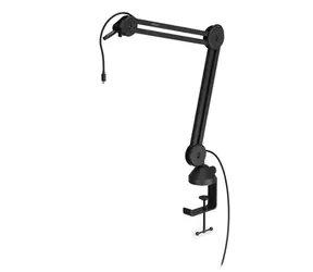 KRUX Arm 200s schwarz / Mikrofonarm / 2,2 m USB-C-Kabel / Gewinde 3/8" & 5/8" & 1/4"