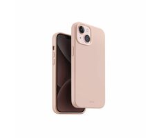 UNIQ Lino Hue MagClick Schutzhülle für Apple iPhone 15 Blush (Pink)