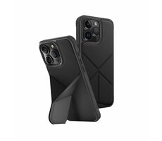 UNIQ Transforma MagClick Schutzhülle für Apple iPhone 15 Pro Ebony (Schwarz)