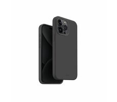 UNIQ Lino Hue MagClick Schutzhülle für Apple iPhone 15 Pro Max Anthrazit (Grau)