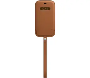 Apple Lederhülle mit MagSafe für iPhone 12 mini sattelbraun