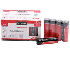 Olympia AA LR6 4 Stück / Alkalibatterien