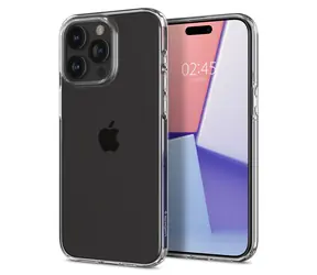 Spigen Liquid Crystal Schutzhülle für Apple iPhone 15 Pro kristallklar 