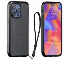 Catalyst Influence MagSafe Schutzhülle für Apple iPhone 15 Pro Max Stealth Schwarz 