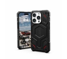 UAG Monarch Pro MagSafe Schutzhülle für Apple iPhone 15 Pro Kevlar Schwarz 