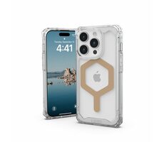 UAG Plyo MagSafe Schutzhülle für Apple iPhone 15 Pro Eis/Gold 