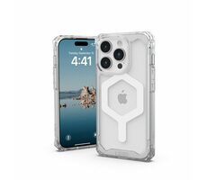 UAG Plyo MagSafe Schutzhülle für Apple iPhone 15 Pro Eis/Weiß 