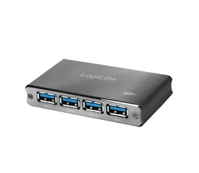 LogiLink UA0282 schwarz / USB Hub / 4X USB 3.0