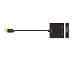 LogiLink UA0234 USB 3.0 (M) - VGA & HDMI (M) Adapter schwarz