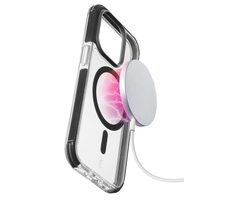 CellularLine Tetra Force Strong Guard Mag Schutzhülle mit Magsafe-Unterstützung für Apple iPhone 15 klar