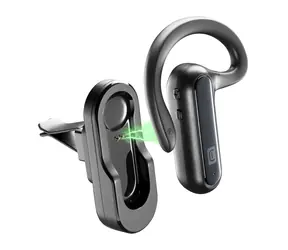 CellularLine CAR FLAT schwarz / Freisprecheinrichtung / Bluetooth / Ladestation 