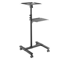 LogiLink BP0069 schwarz / Wagen für Projektor und Laptop / Tragkraft 10 kg
