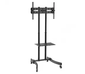 LogiLink BP0026 schwarz / Mobiler TV-Ständer / VESA / 37" bis 70" / bis 40 kg