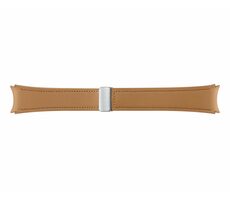 Samsung D-Buckle Hybrid-Armband aus Öko-Leder 20 mm (S/M) braun