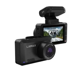 Lamax T10 4K GPS schwarz / Autokamera / 4K / 12 Mpx / 2,45" LCD / Blickwinkel 170° / G-Sensor / Mikrofon / WLAN