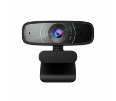 Asus C3 Webcam schwarz / Webcam / 1080p@30fps/ Full HD / USB / Mikrofon