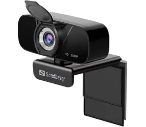 Sandberg Chat Webcam schwarz / Full HD / 2 Mpx / USB 2.0 / Mikrofon / 1,5 m