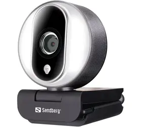 Sandberg Streamer USB Webcam Pro schwarz / Full HD / 2 Mpx / USB 2.0 / 2 m 