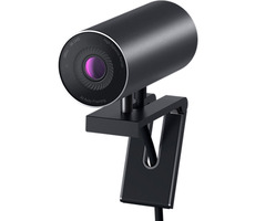 DELL WB7022 schwarz / Klemm-Webcam / 3840 x 2160 / CMOS 8,3 Mpx / USB