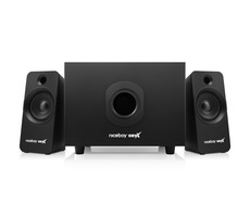 Niceboy ORYX VOX 2.1 Maxx Bass / Lautsprecher / 2,1 / 3,5 mm Klinke / USB / 25 W / 20-20000 Hz