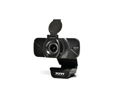 PORT CONNECT USB HD Webcam / 1080p@30FPS / 2 MPx / USB-A + USB-C / Mikrofon / Kabel 1,5 m