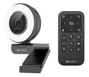 Sandberg Streamer USB Webcam Pro Elite / Webcam / 1440p QHD